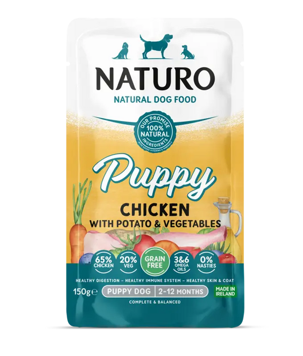 Naturo Puppy grain free chicken with potatoes