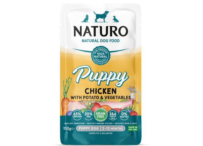 Naturo Puppy grain free chicken with potatoes