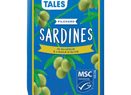 Fish Tales Sardines in olijfolie  Dutchshopper