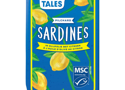 Fish Tales Sardines in olijfolie met citroen