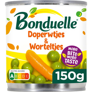 Bonduelle Doperwtjes & worteltjes