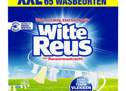 Witte Reus Waspoeder wasmiddel wit