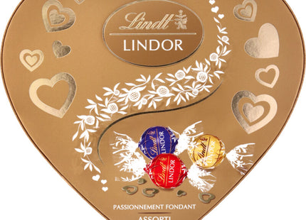 Lindt Lindor gemengde chocolade hart