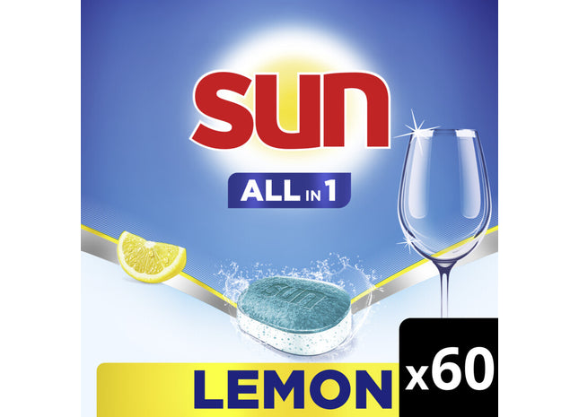 Sun All-in-one citroen vaatwastabletten