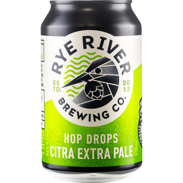 Rye River Hop drops citra extra pale