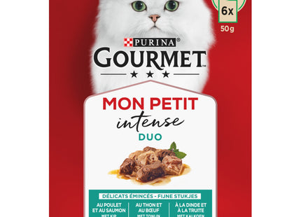 Gourmet Mon petit intense duo in saus vlees&vis