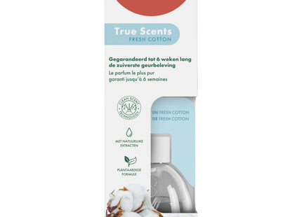 Bolsius Geurverspreider true scents fresh cotton