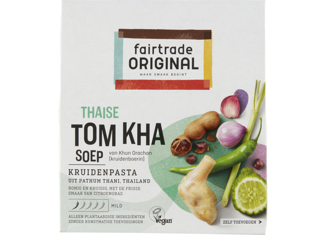 Fairtrade Original Kruidenpasta voor Thaise tom kha soep