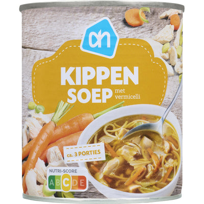 Hühnersuppe in der Dose