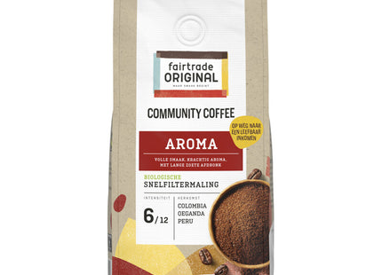 Fairtrade Original Community Kaffeearoma Schnellfiltermahlung