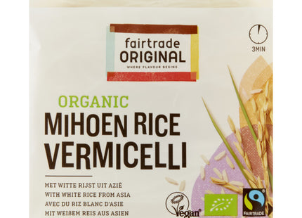 Fairtrade Original Organic mihoen rice vermicelli