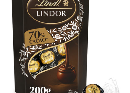 Lindt Lindor 70% dark chocolate