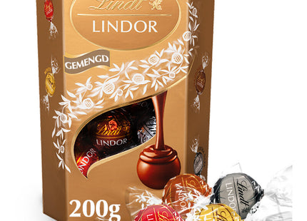 Verschiedene Schokoladenbonbons von Lindt Lindor