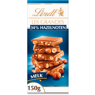 Lindt Les Grandes Milchschokolade Haselnuss