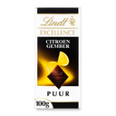 Lindt Excellence gember citroen pure chocolade