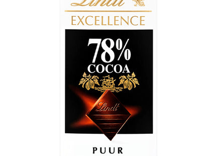 Lindt Excellence 78% dark chocolate