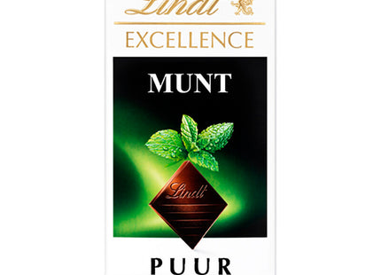 Lindt Excellence mint dark chocolate
