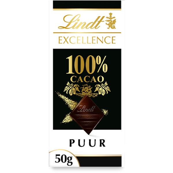 Lindt Excellence 100% pure chocolade