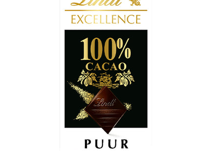 Lindt Excellence 100% dark chocolate