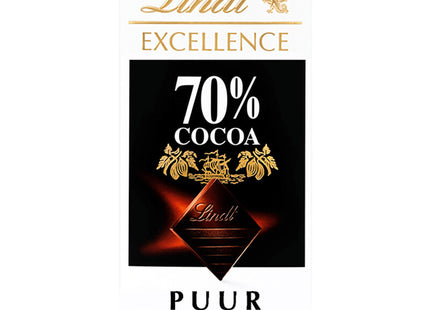 Lindt Excellence 70% dark chocolate