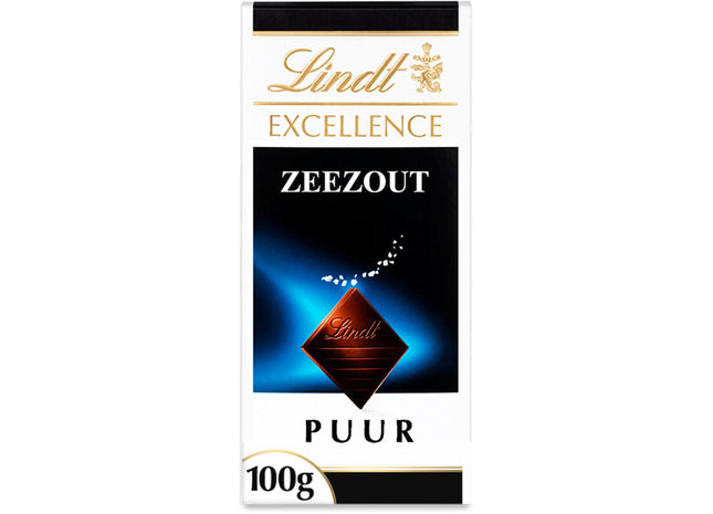 Lindt Excellence zeezout pure chocolade