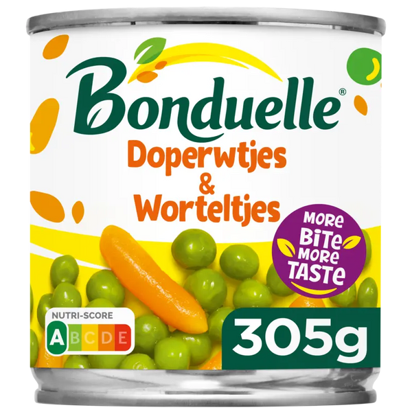 Bonduelle Doperwtjes & worteltjes