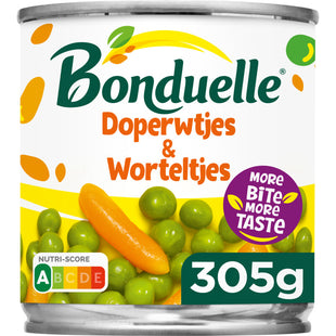 Bonduelle Doperwtjes & worteltjes