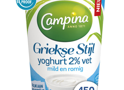 Campina Griekse stijl yoghurt 2% vet