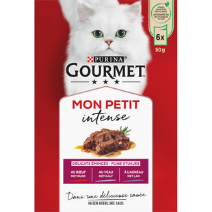Gourmet Mon petit intense met rund kalf lam