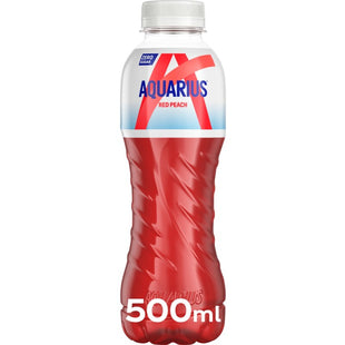 Aquarius Red peach zero sugar