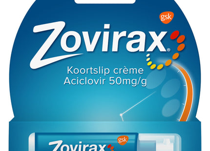 Zovirax Koortslip crème pomp