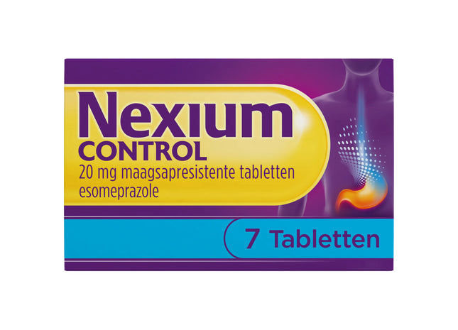 Nexium Control voor brandend maagzuur