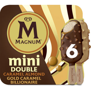Magnum Mini Doppelkaramell &amp; Milliardär
