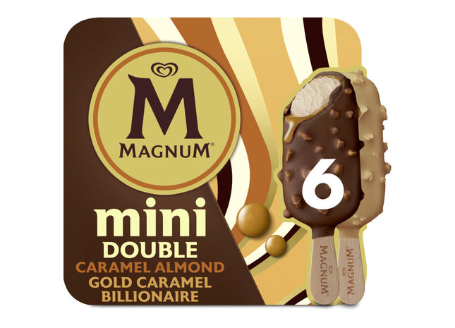 Magnum Mini Doppelkaramell &amp; Milliardär