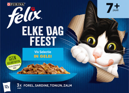 Felix Elke dag feest vis selectie gelei 7+