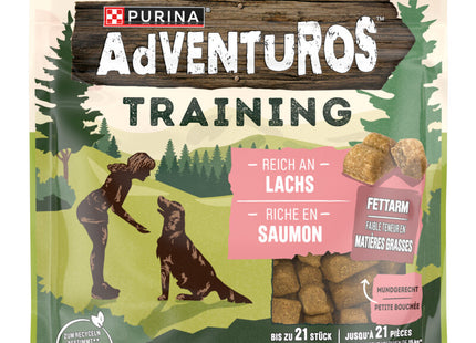 Adventuros Training dog snacks rich in salmon