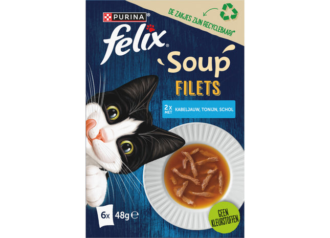 Felix Soup vis kabeljauw, tonijn, schol