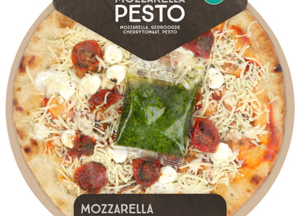 Verse pizza mozzarella pesto