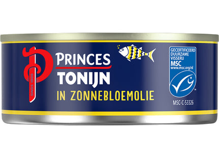 Princes Tonijnstukken in zonnebloemolie