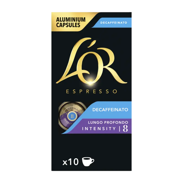 L'OR Deep Decaffeinated Long Capsules