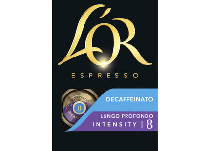 L'OR Decaffeinato lungo profondo capsules
