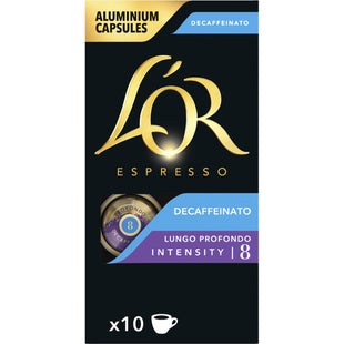 L'OR Decaffeinato lungo profondo capsules