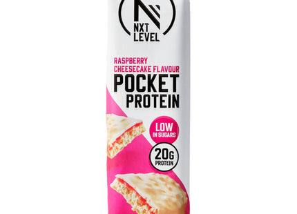 NXT Level Pocket protein raspberry cheesecake