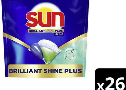 Sun Brilliant shine plus vaatwascapsules