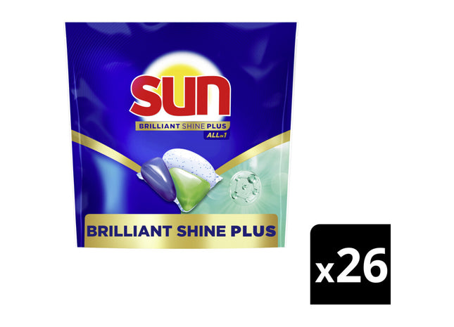 Sun Brilliant shine plus vaatwascapsules