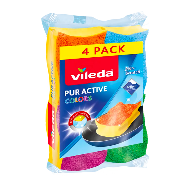 Vileda Scrubbing Sponges colors