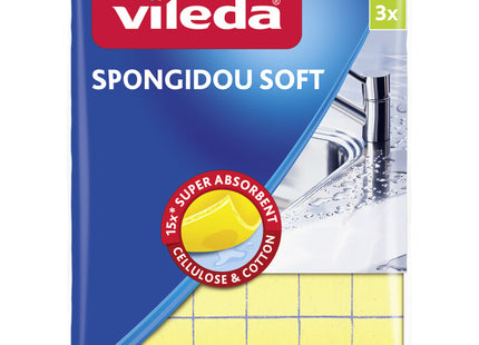 Vileda Magic spongidou soft 3-pack