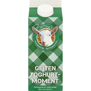 Betsie's Geitenyoghurt moment