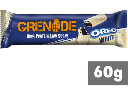 Grenade Oreo white protein bar