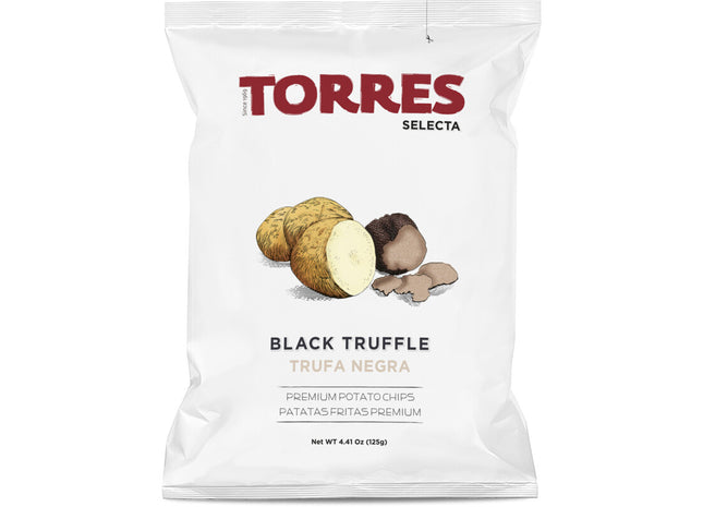 Torres Premium potato chips black truffle